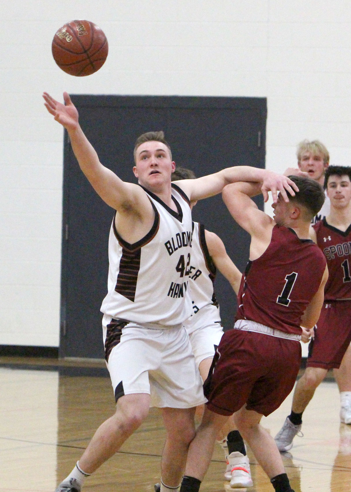 Spooner at Bloomer boys basketball 3-3-20